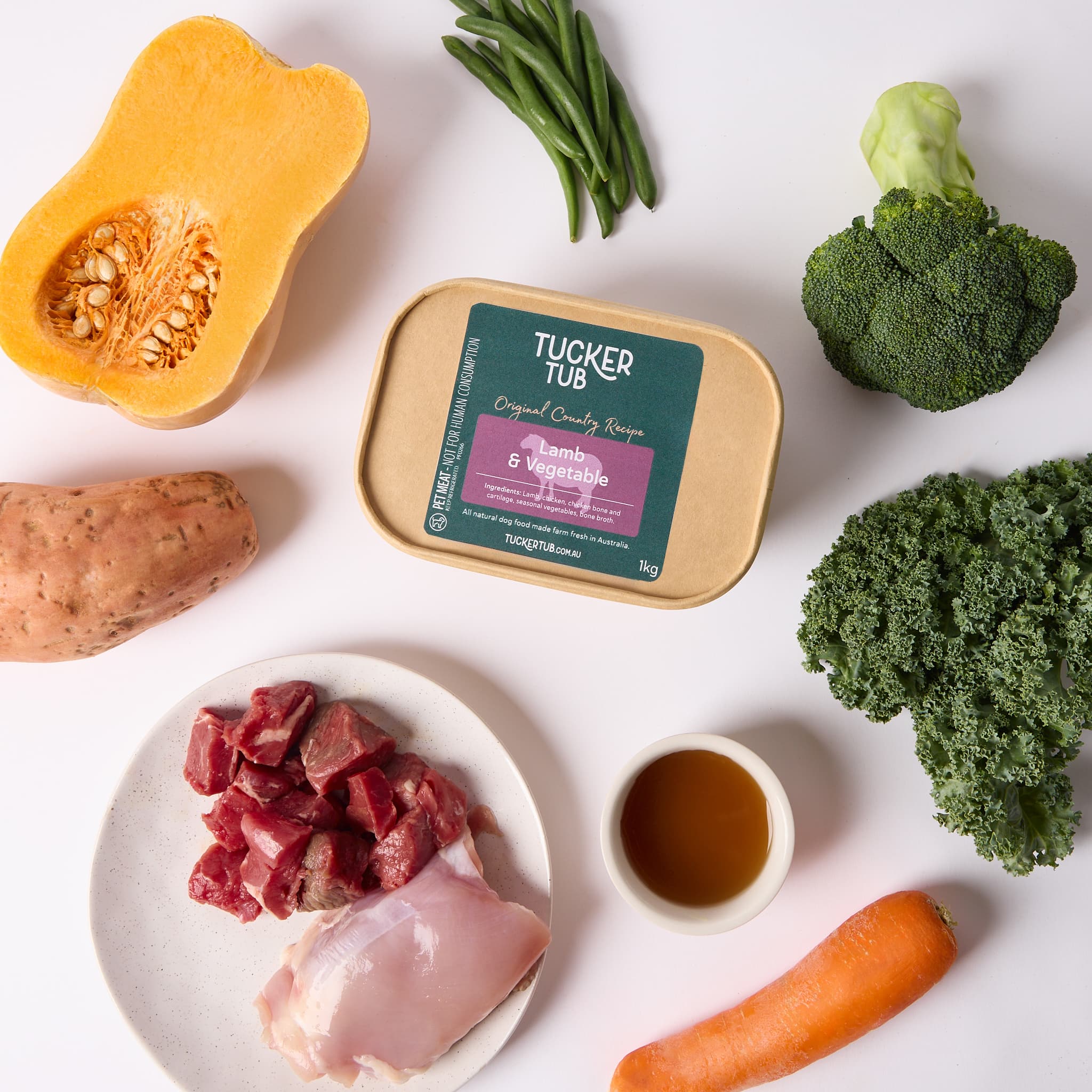 Tucker Tub Cooked Dog Food Trial Pack