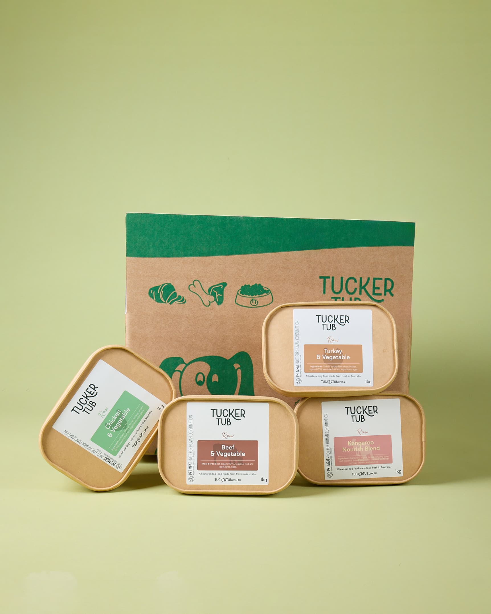 Tucker Tub Trial Pack (Raw - Complete Mixes)
