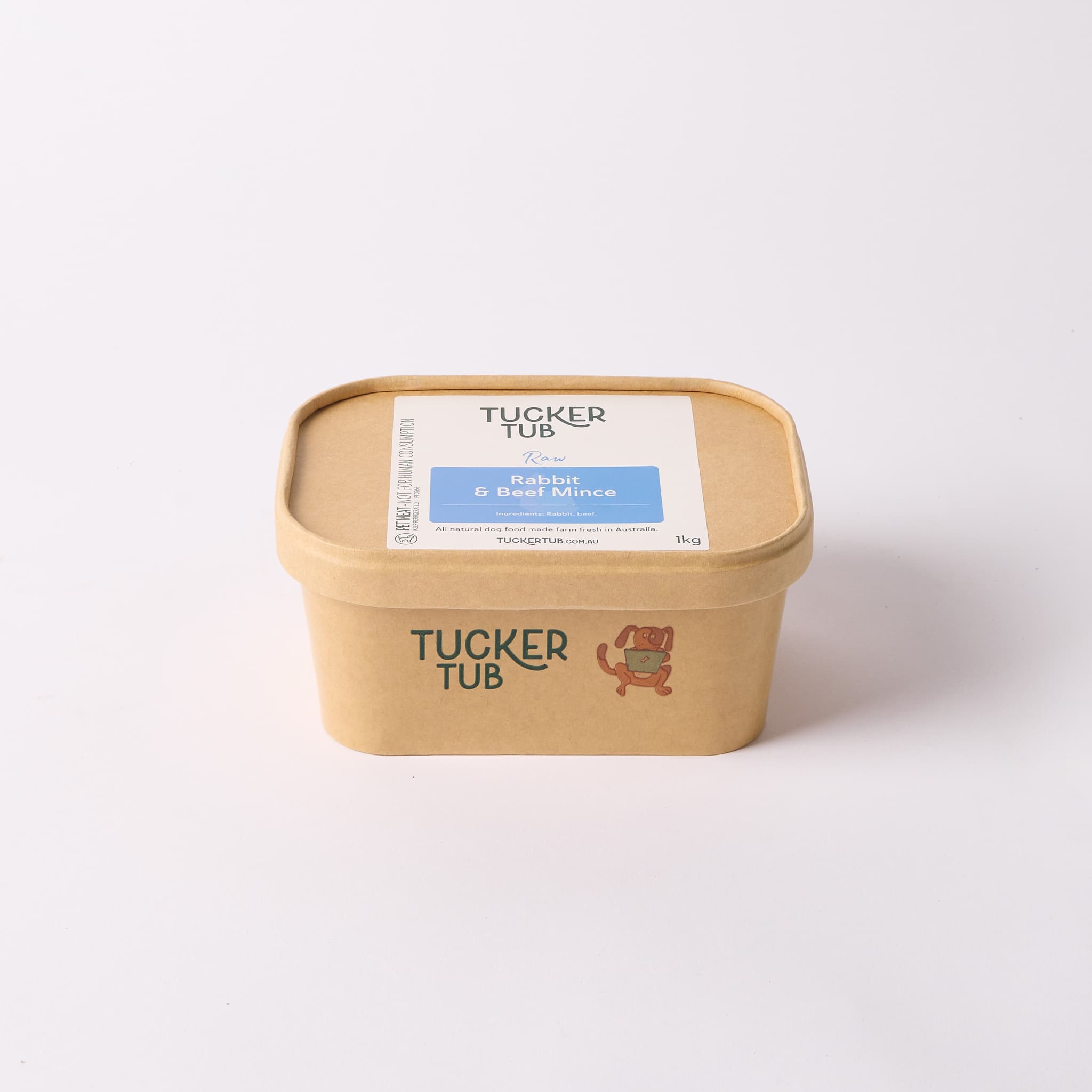Tucker Tub Raw Rabbit & Beef Mince Dog Food