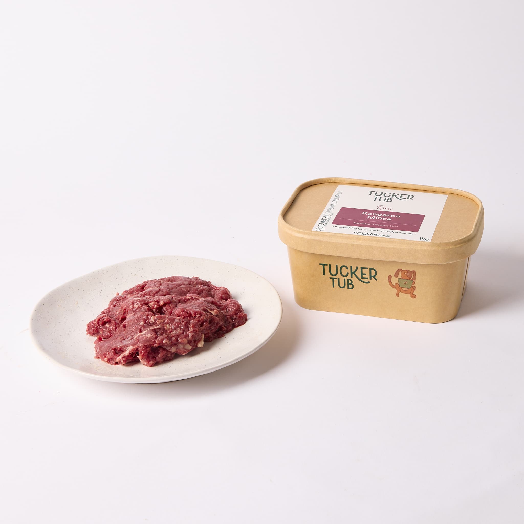 Tucker Tub Raw Kangaroo Mince Dog Food